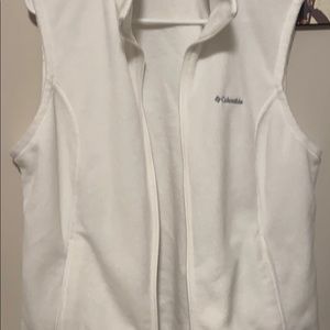 Columbia white vest